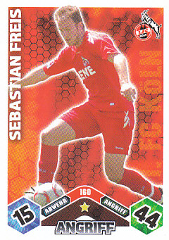 Sebastian Freis 1. FC Koln 2010/11 Topps MA Bundesliga #160